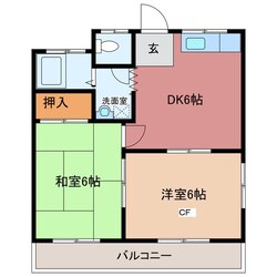 サングリーン奈良の物件間取画像